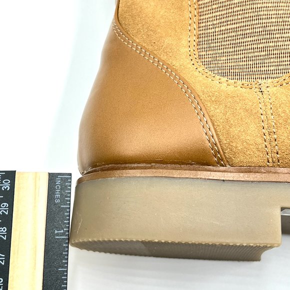 Rockport Womens Kacey Camel Brown Suede Leather Ankle Boots Shoes 11 - Picture 13 of 15